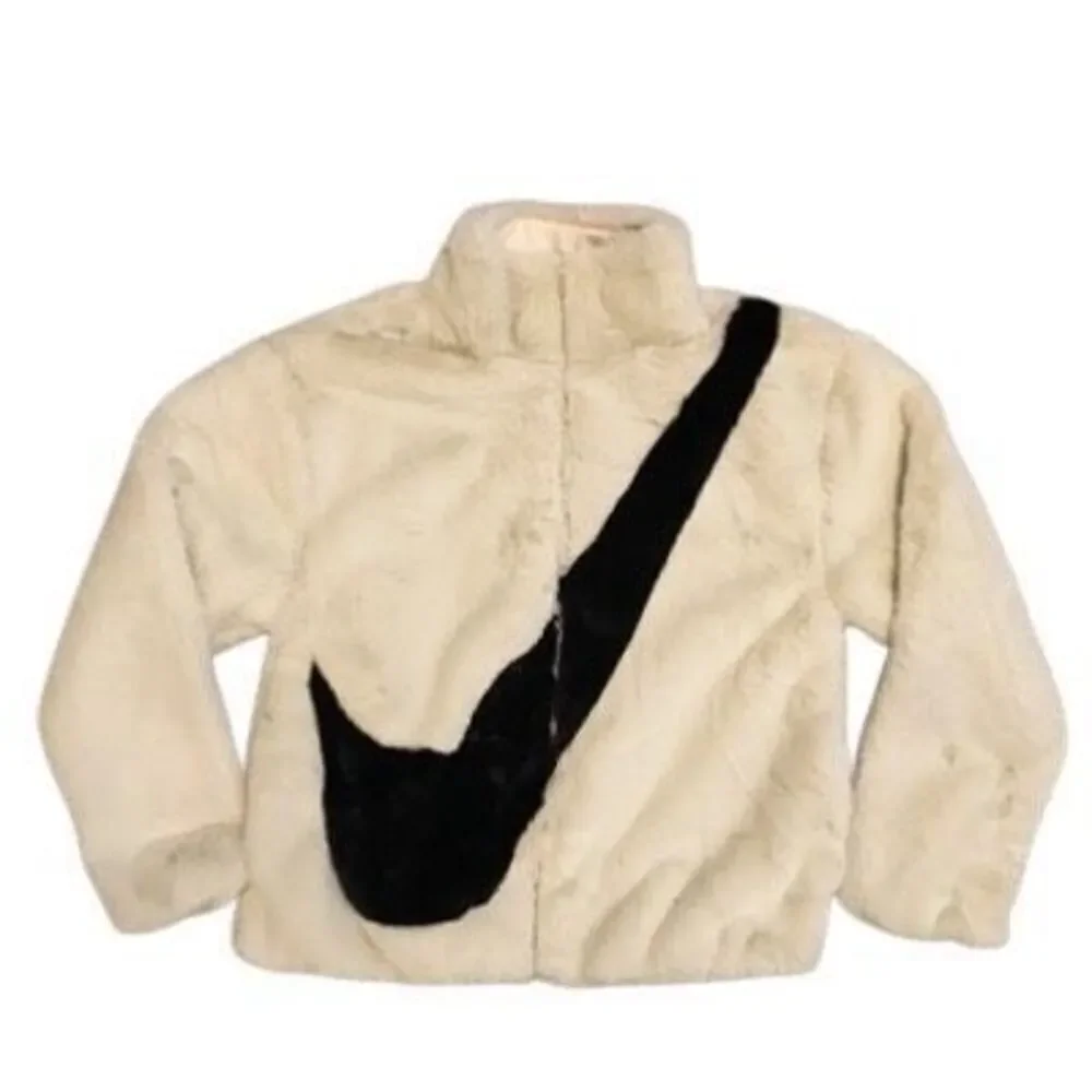 Nike NSW Faux Fur Jacket Womens Size X-small